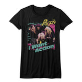Poison Bright Action Womens T-Shirt