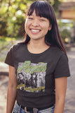 Poison Flesh Blood Banner Boyfriend Tee