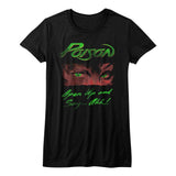Poison Open Up Womens T-Shirt