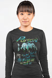 Poison Tour Shirt Long Sleeve Boyfriend Tee
