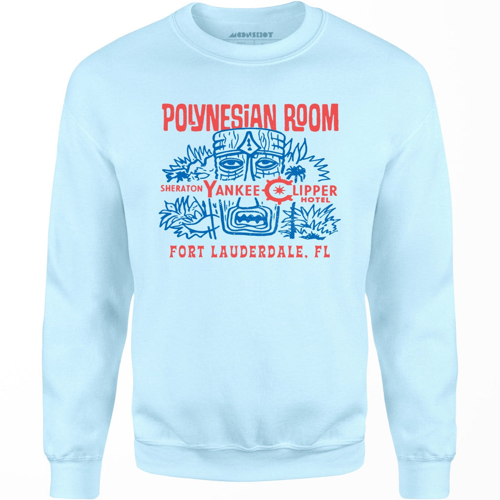 Polynesian Room - Fort Lauderdale, FL - Vintage Tiki Bar - Unisex Sweatshirt