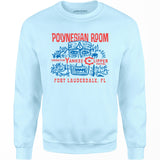 Polynesian Room - Fort Lauderdale, FL - Vintage Tiki Bar - Unisex Sweatshirt