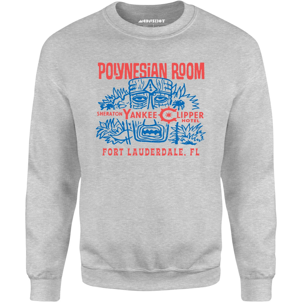 Polynesian Room - Fort Lauderdale, FL - Vintage Tiki Bar - Unisex Sweatshirt