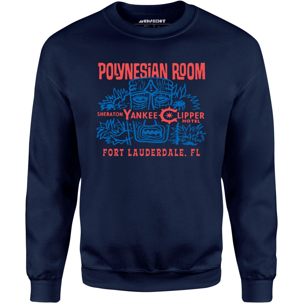 Polynesian Room - Fort Lauderdale, FL - Vintage Tiki Bar - Unisex Sweatshirt