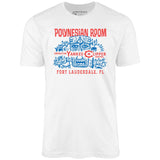 Polynesian Room - Fort Lauderdale, FL - Vintage Tiki Bar - Unisex T-Shirt