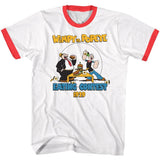Popeye Eating Contest Short Sleeve Ringer T-Shirt
