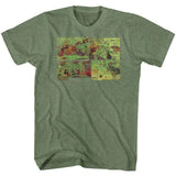 Popeye Fightin Around The World Boyfriend Tee