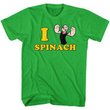 Popeye I <3 Spinach Boyfriend Tee