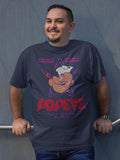 POPEYE - OLD GAME BIG AND TALL T-SHIRT