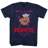 POPEYE - OLD GAME BIG AND TALL T-SHIRT