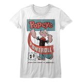 Popeye Poweroll Womens T-Shirt