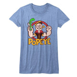 Popeye Spinach Womens T-Shirt