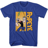 Popeye - Veritical Logo T-Shirt