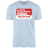 Pop's - Three Rivers, MI - Vintage Roller Rink - Unisex T-Shirt