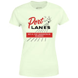 Port Lanes - Milwaukee, WI - Vintage Bowling Alley - Women's T-Shirt