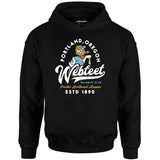 Portland Webfeet - Oregon - Vintage Defunct Baseball Teams - Unisex Hoodie