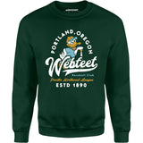 Portland Webfeet - Oregon - Vintage Defunct Baseball Teams - Unisex Sweatshirt