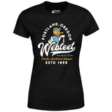 Portland Webfeet - Oregon - Vintage Defunct Baseball Teams - Women's T-Shirt