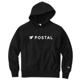 Postal Champion Reverse Weave Hoodie Black
