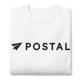Postal Premium Crew Neck Sweatshirt - White - International