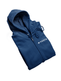 Postal Premium Unisex Full Zip Hoodie - Navy - International