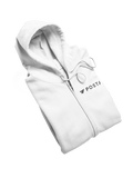 Postal Premium Unisex Full Zip Hoodie - White - International