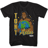 Powertown - Tony Atlas Holding Earth T-Shirt