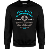 Providence Clamdiggers - Rhode Island - Vintage Defunct Baseball Teams - Unisex Sweatshirt