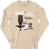 Pub Tiki - Philadelphia, PA - Vintage Tiki Bar - Long Sleeve T-Shirt