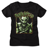 Pumpkinhead - Photo And Logo Womens T-Shirt