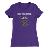 Here For The Pizza Women's T-Shirt