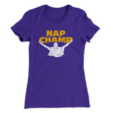 Nap Champ Funny Thanksgiving Women's T-Shirt