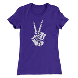 Peace Skeleton Hand Women's T-Shirt