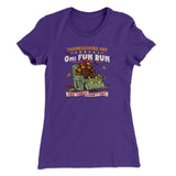 Thanksgiving Day Annual 0Mi Fun Run Funny Thanksgiving Women's T-Shirt