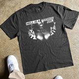 TEENAGE GIRL HEAVYWEIGHT BLACK TSHIRT