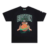 NBA BOSTON CELTICS ARC LOGO TSHIRT (BLACK)