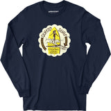 Queen's Surf - Waikiki, HI - Vintage Tiki Bar - Long Sleeve T-Shirt