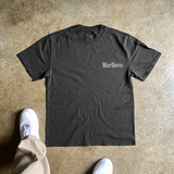 COWBOY HILL HEAVYWEIGHT BLACK T-SHIRT