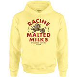 Racine Malted Milks- Wisconsin - Vintage Defunct Baseball Teams - Unisex Hoodie