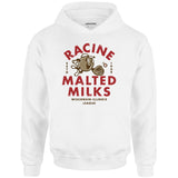Racine Malted Milks- Wisconsin - Vintage Defunct Baseball Teams - Unisex Hoodie