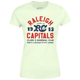 Raleigh Capitals - North Carolina - Vintage Defunct Baseball Teams - Women's T-Shirt