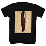 RAMBO - KNIFE BIG AND TALL T-SHIRT