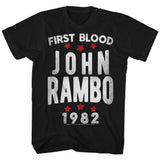 Rambo Stars Boyfriend Tee