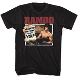 Rambo You Won'T Believe Boyfriend Tee