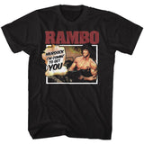 Rambo You Won'T Believe T-Shirt