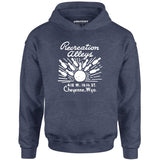 Recreation Alleys - Cheyenne, WY - Vintage Bowling Alley - Unisex Hoodie