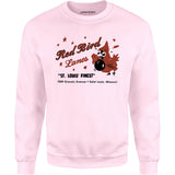Red Bird Lanes v1 - St. Louis, MO - Vintage Bowling Alley - Unisex Sweatshirt