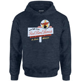 Red Bird Lanes v2 - St. Louis, MO - Vintage Bowling Alley - Unisex Hoodie
