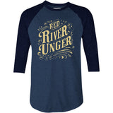 Red River Unger & The Saddlesores - 3/4 Sleeve Raglan T-Shirt