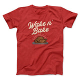 Wake 'N Bake Funny Thanksgiving Men/Unisex T-Shirt